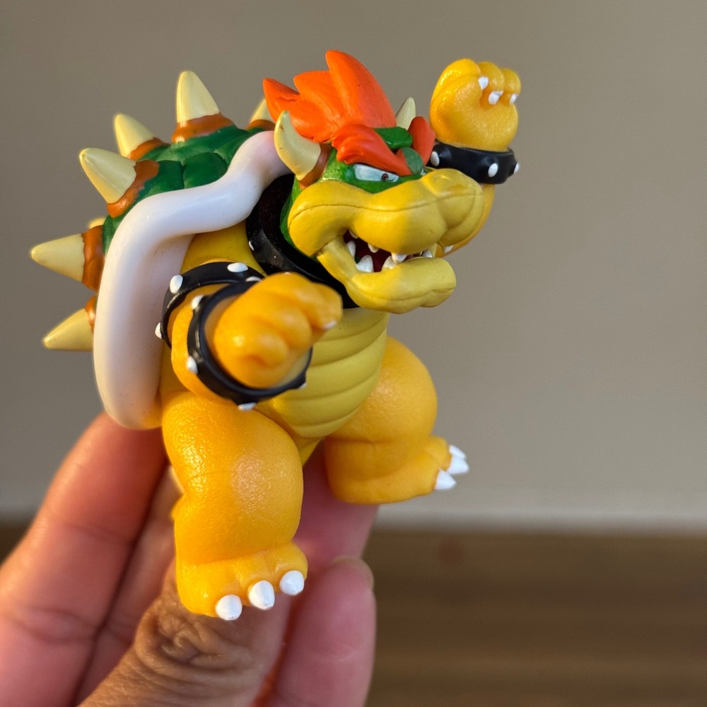 Nintendo Super Mario Odyssey Safari Mario Bowser Yoshi Action Figure Lot - Picture 2 of 7